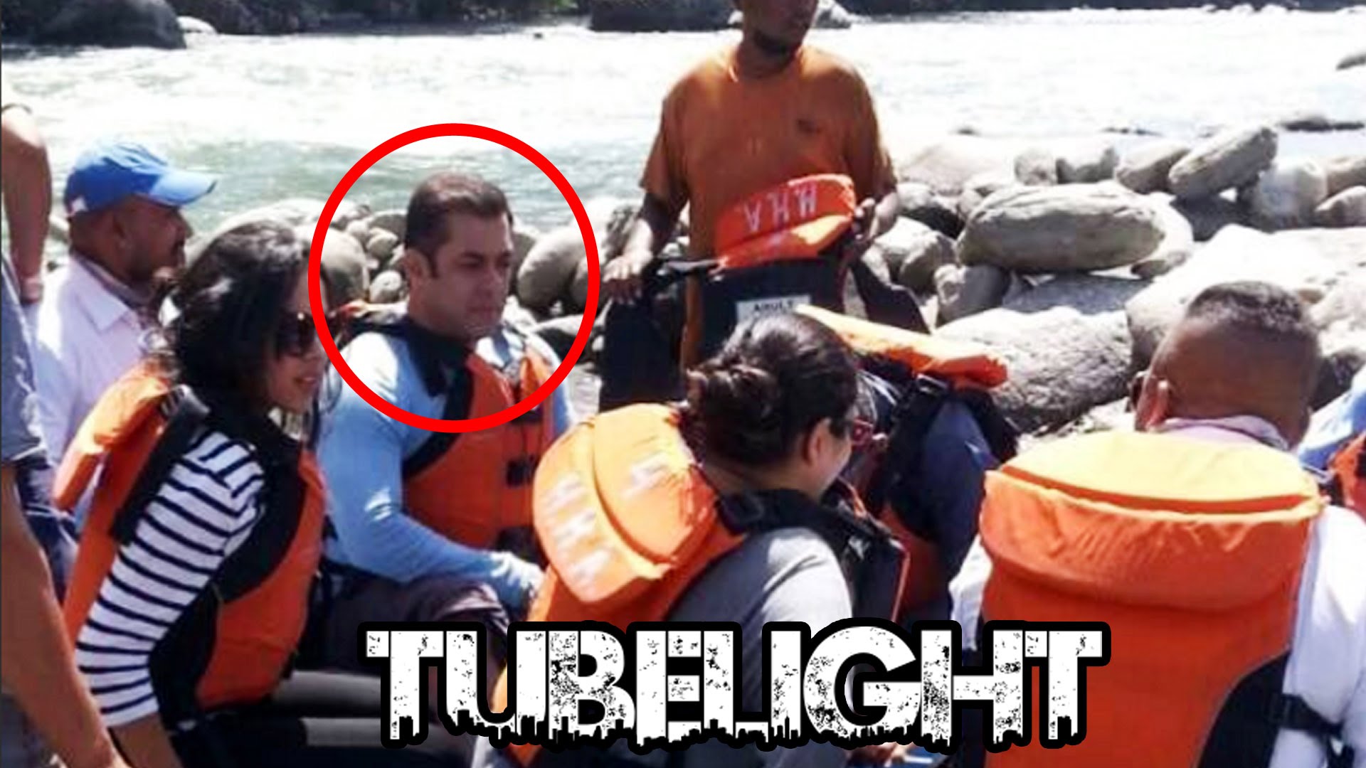 Shooting for Tubelight, Salman Khan Was Seen River Rafting In Manali