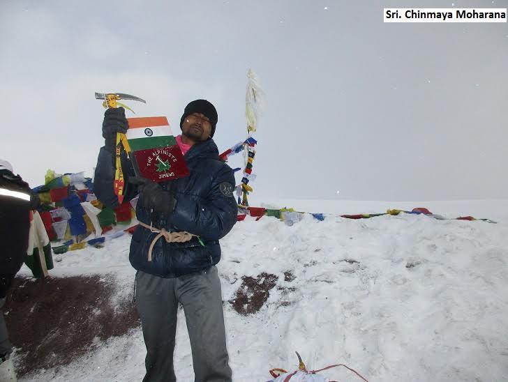 Two Men Of Bhubaneswar Successfully Submit At Mt. Stock Kangri