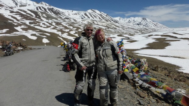 At 62, a Nelson Woman Adventures On The Worlds Most Challenging Road With Her Motor Bike